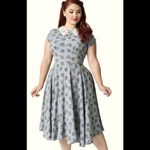 Large Hell Bunny Retro Bicycle Dress